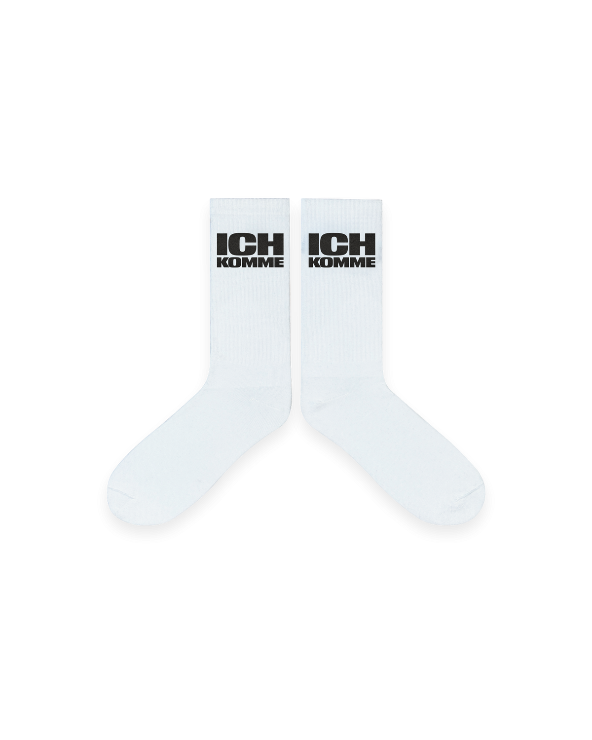 Ich Komme Socks - White