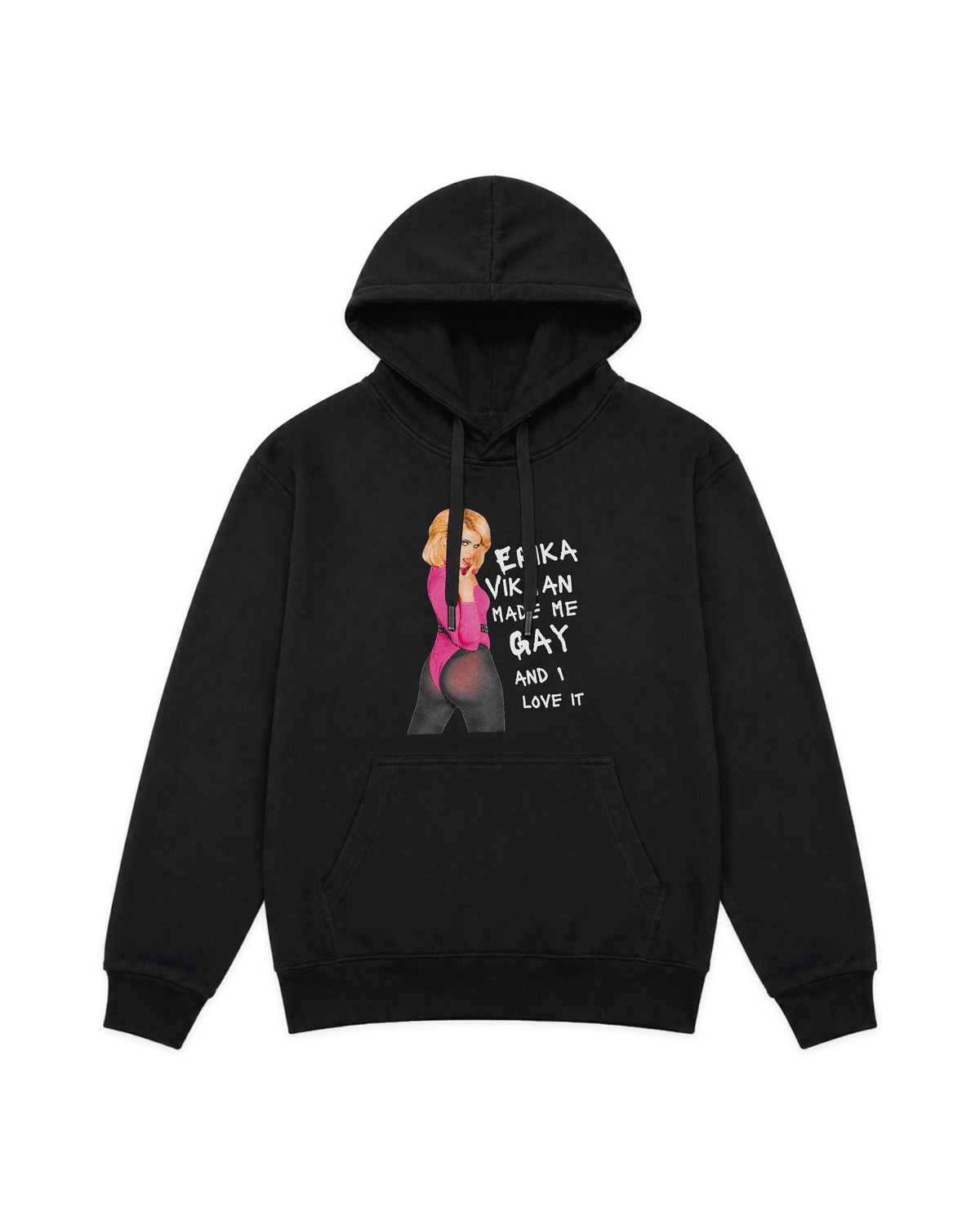 Made Me Gay Hoodie - Black