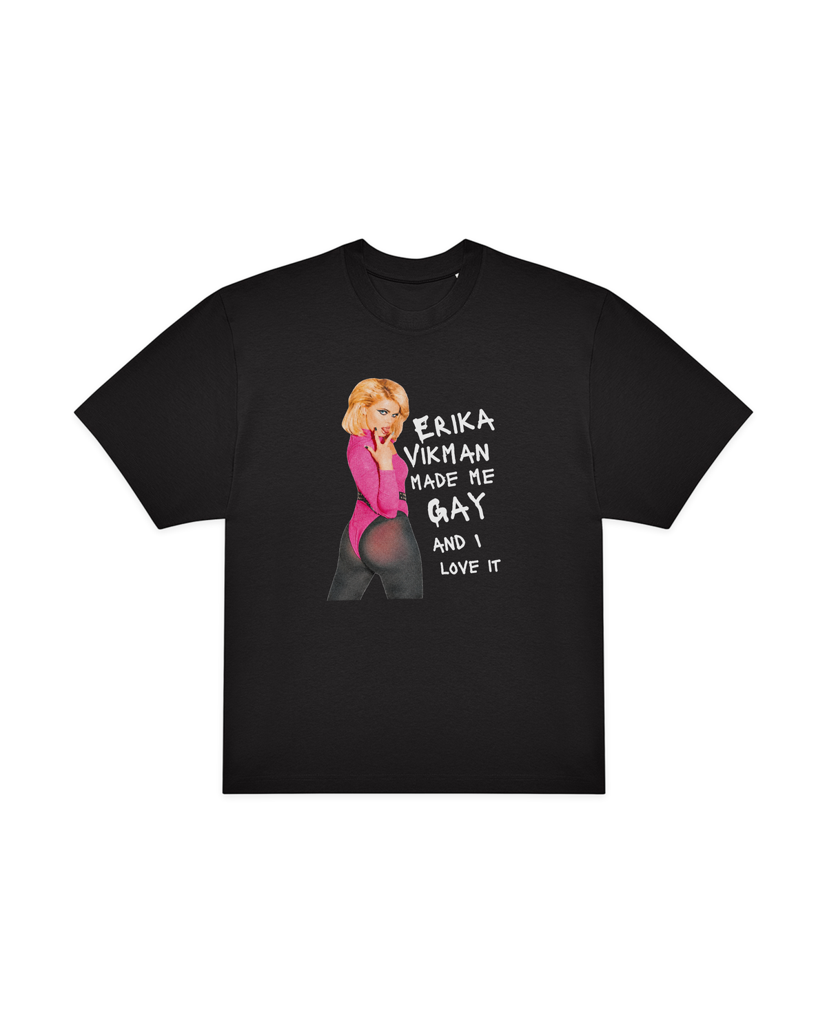 Made Me Gay T-Shirt - Black