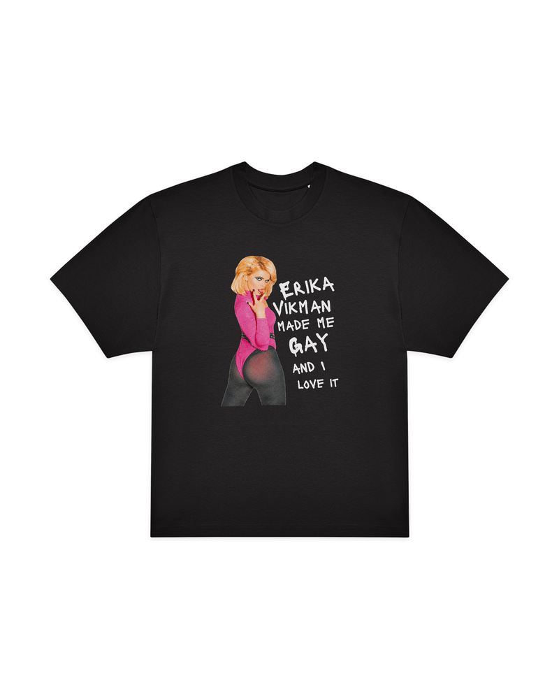 Made Me Gay T-Shirt - Black