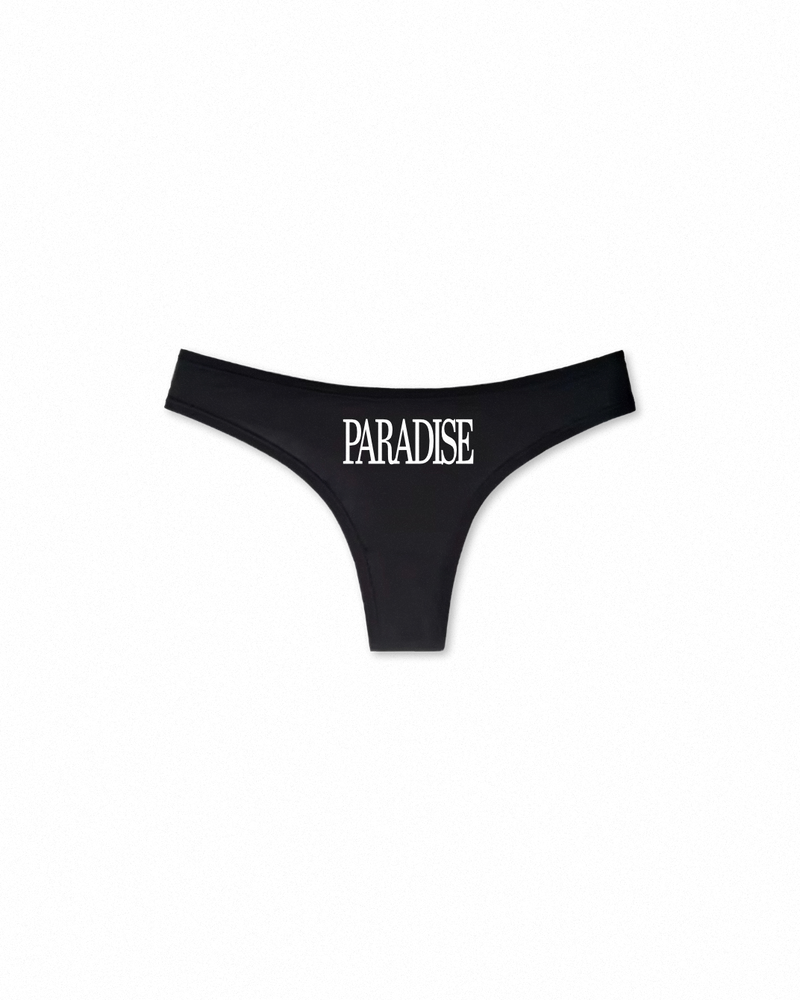 PARADISE Thong - Musta