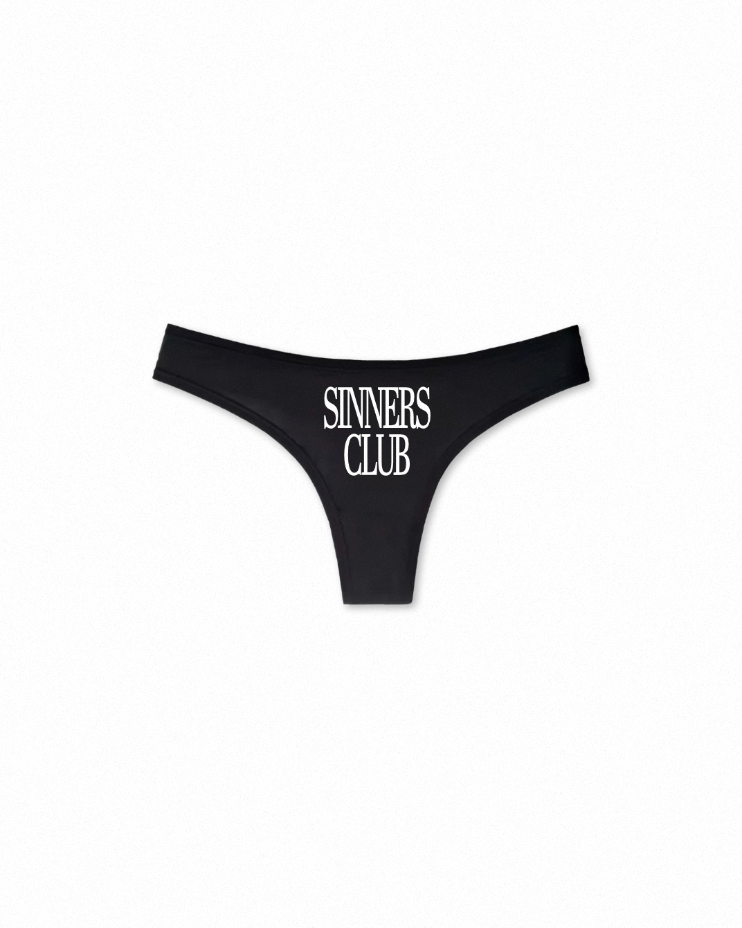 SINNERS CLUB Thong - Musta
