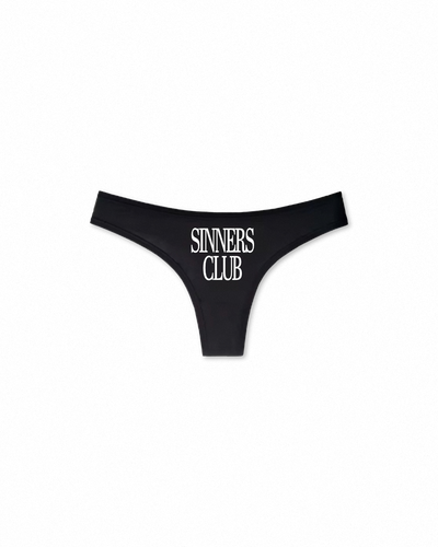 SINNERS CLUB Thong - Musta