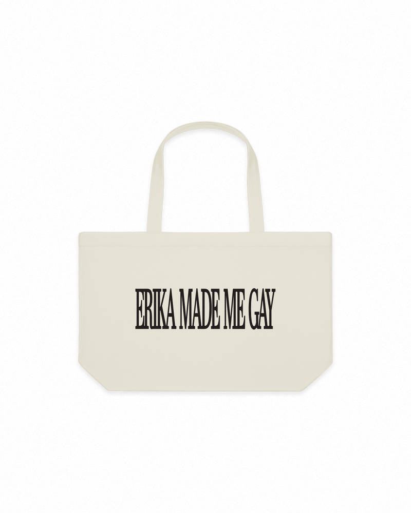 Made Me Gay Tote Bag - Valkoinen